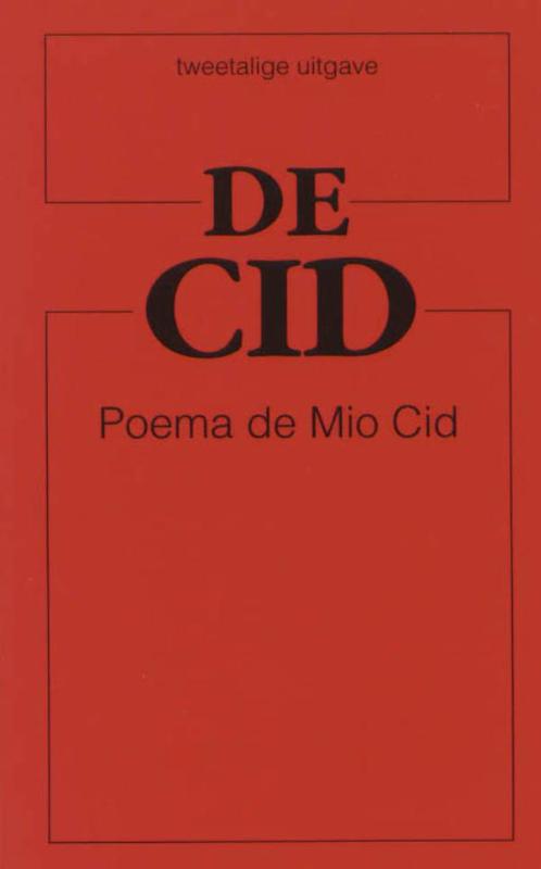 Omslag van De Cid Poema de mio Cid