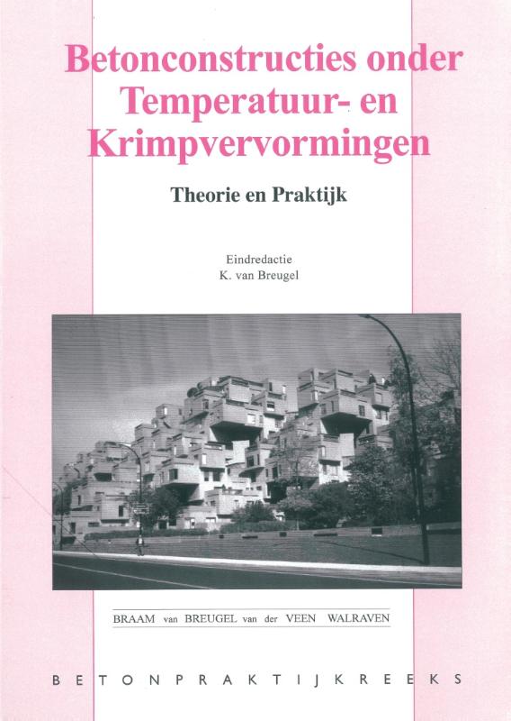 Omslag van Betonconstructies onder temperatuur- en krimpvervorming