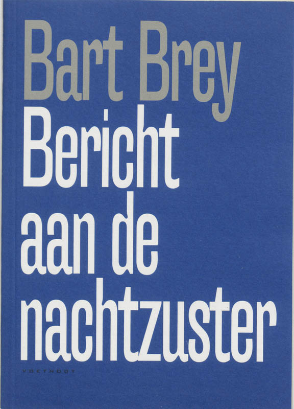 Omslag van Bericht aan de nachtzuster