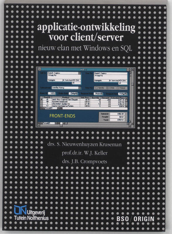 Omslag van Applicatie-ontwikkeling voor client/server