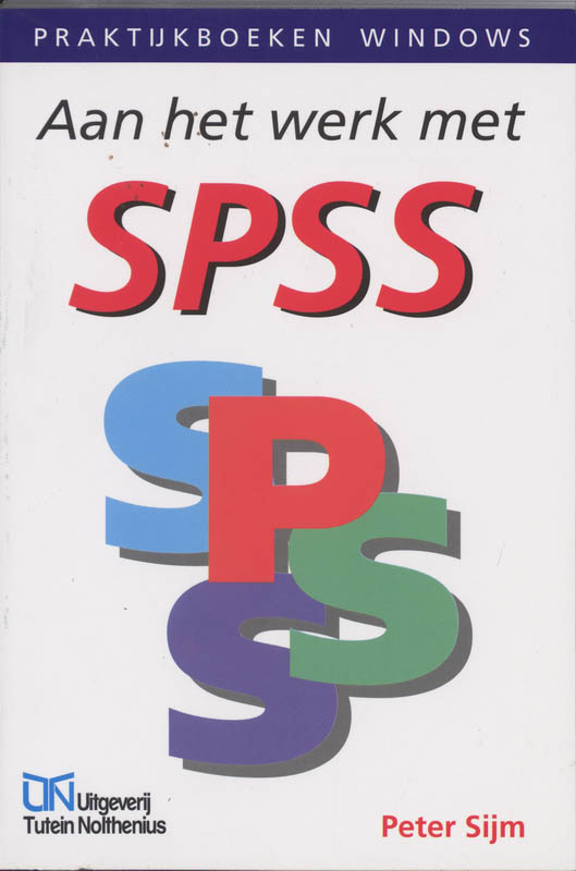 Omslag van Aan het werk met SPSS