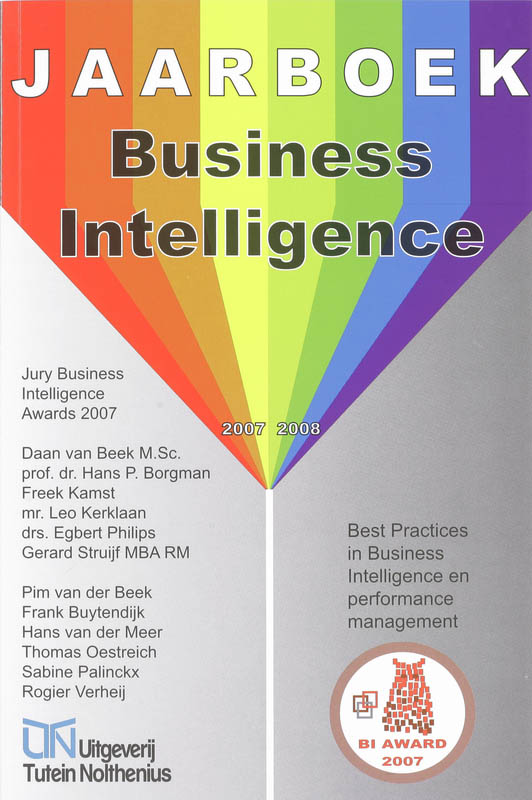 Omslag van Jaarboek Business Intelligence 2007-2008