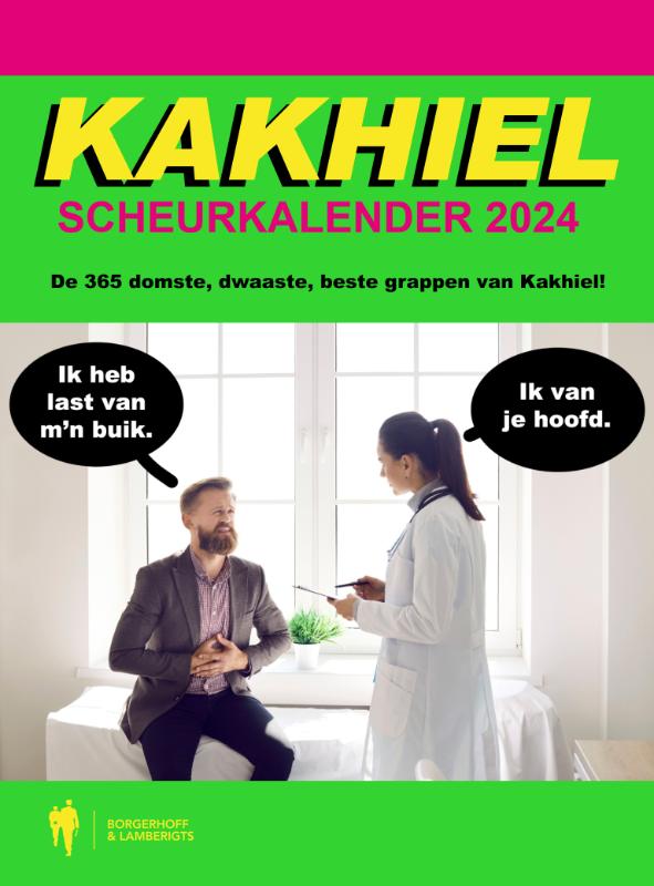 Omslag van Kakhiel scheurkalender 2024