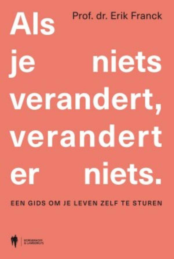 Omslag van Als je niets verandert, verandert er niets