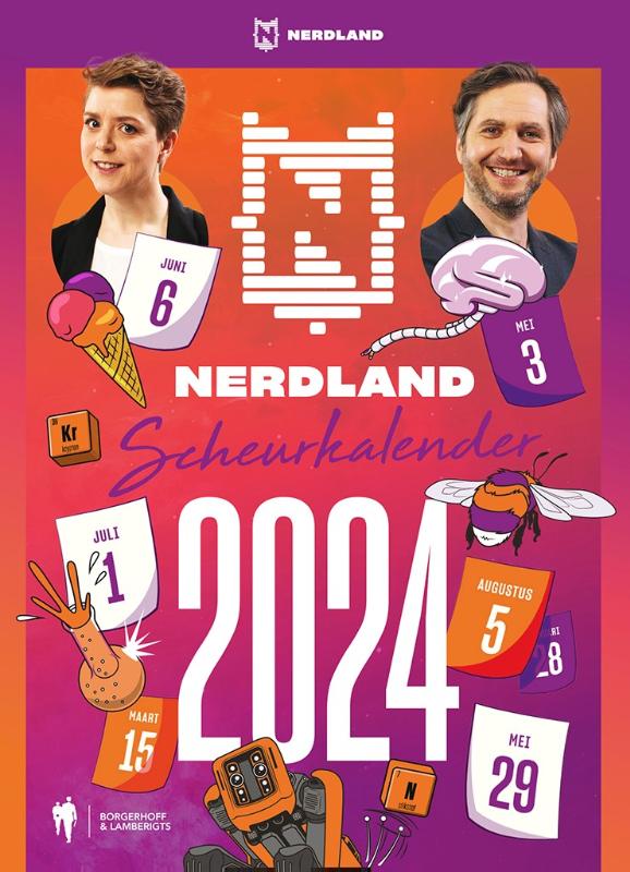 Omslag van Nerdland scheurkalender 2024