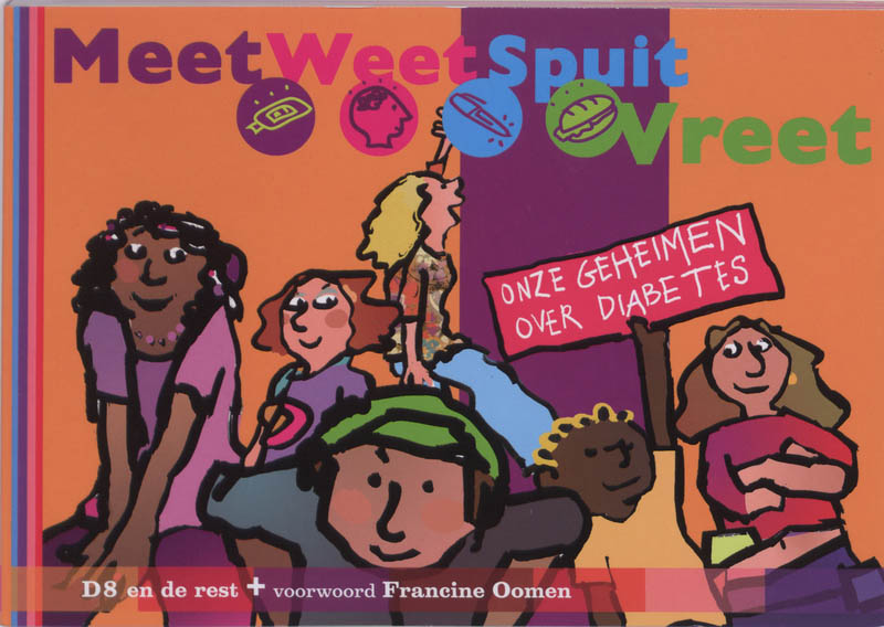 Omslag van Meet, weet, spuit, vreet