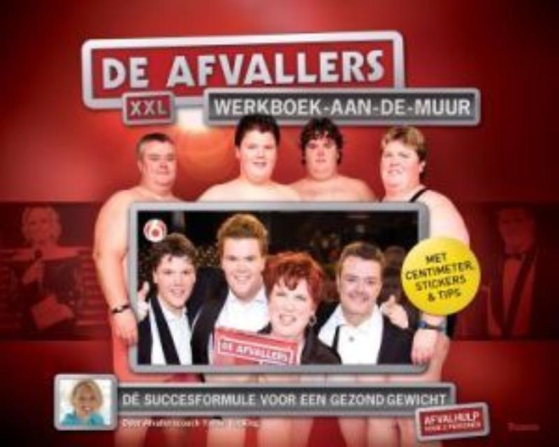 Omslag van De afvallers, werkboek-aan-de-muur