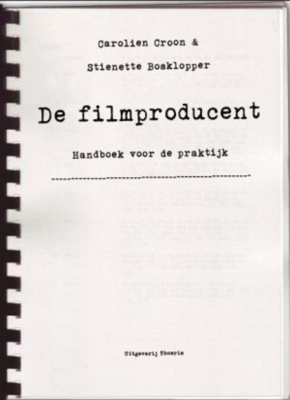 Omslag van De filmproducent