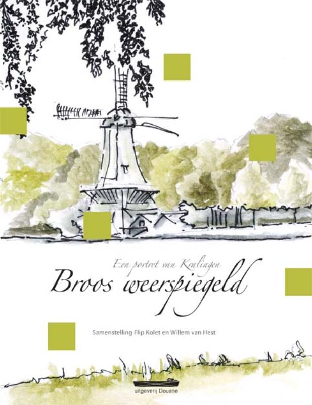 Omslag van Broos weerspiegeld