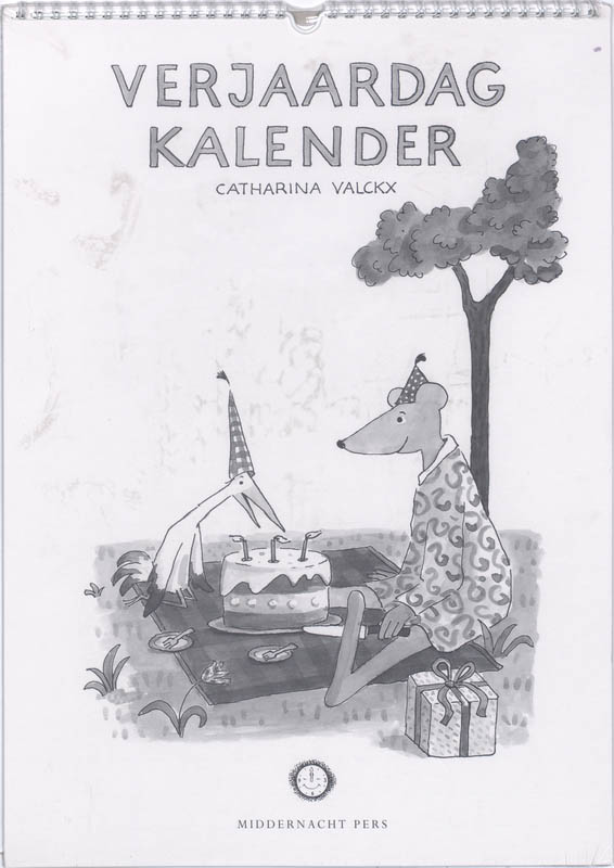 Omslag van Verjaardagkalender