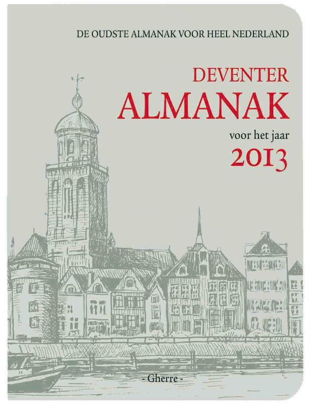 Omslag van Deventer Almanak voor het jaar 2013