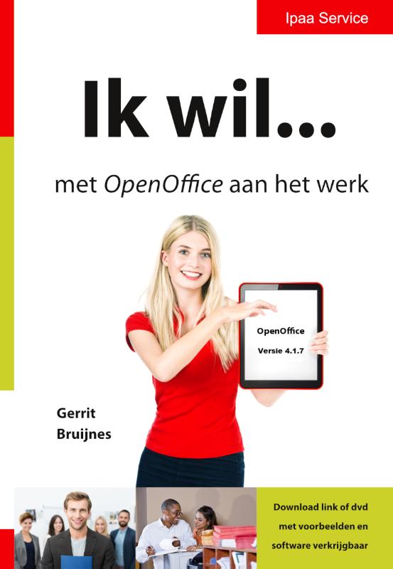 Omslag van Ik wil... met OpenOffice aan het werk