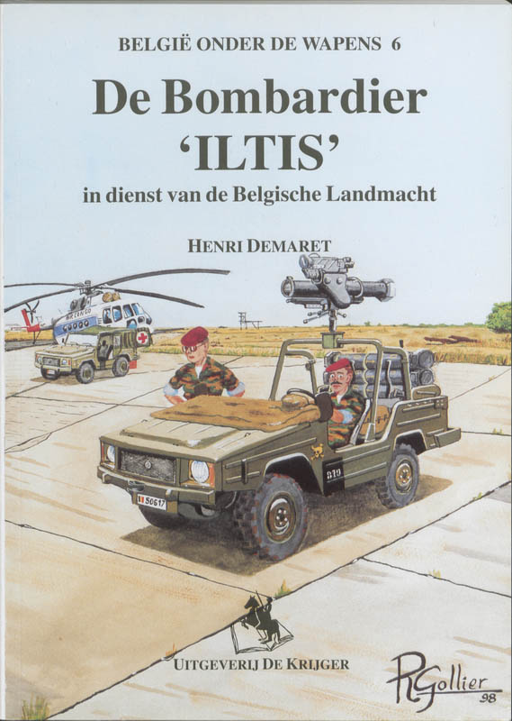 Omslag van De Bombardier ILTIS in dienst van de Belgische Landmacht