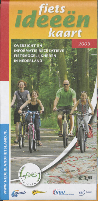 Omslag van Fietsideeënkaart 2009