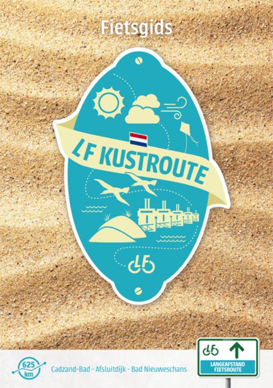 Omslag van Fietsgids LF Kustroute