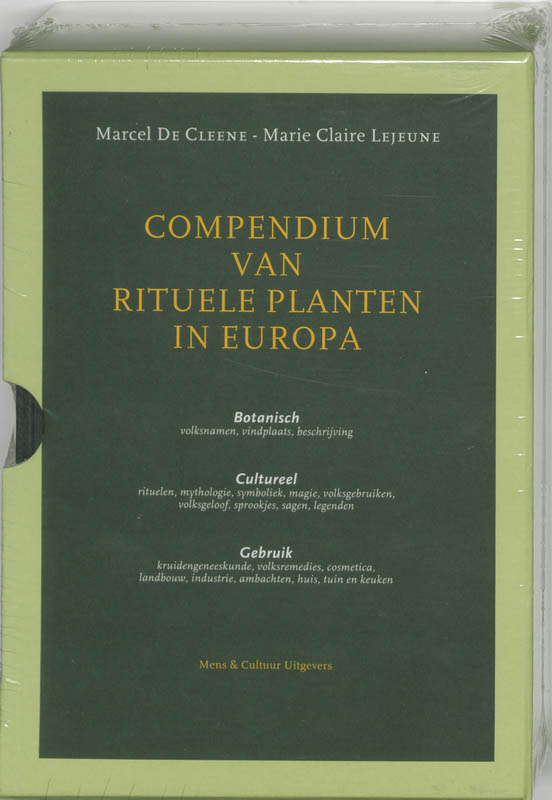 Omslag van Compendium van rituele planten in Europa