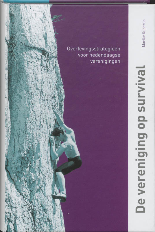 Omslag van De vereniging op survival