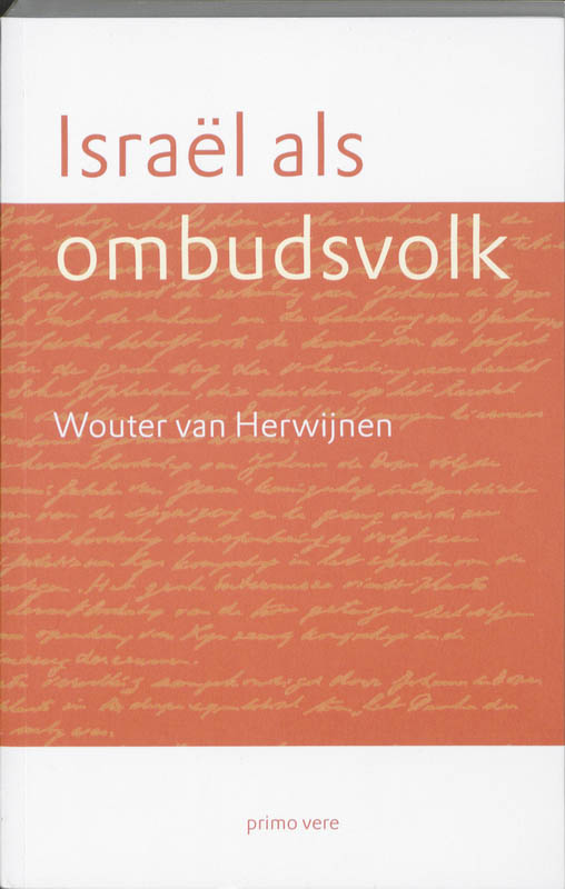 Omslag van Israel als ombudsvolk
