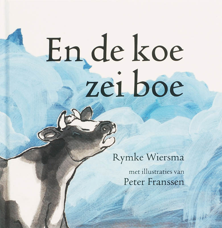 Omslag van En de koe zei boe