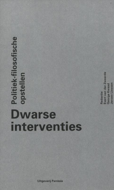 Omslag van Dwarse interventies