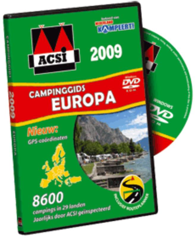 Omslag van ACSI Camping Europa 2009
