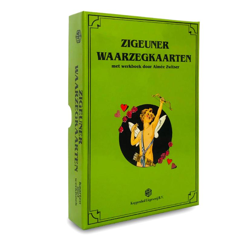 Omslag van Zigeuner Lenormand waarzegkaarten set