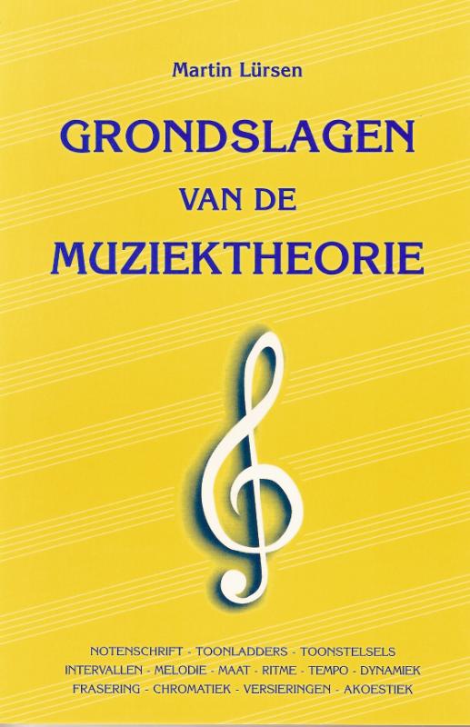 Omslag van Grondslagen van de muziektheorie