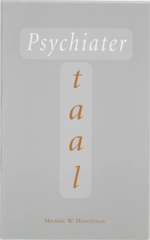 Omslag van Psychiatertaal