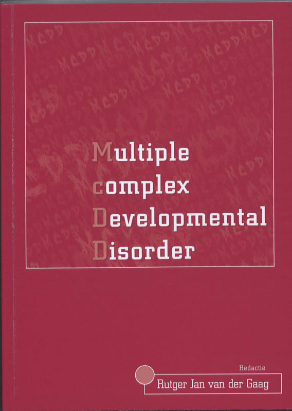 Omslag van Multiple Complex Developmental Disorder