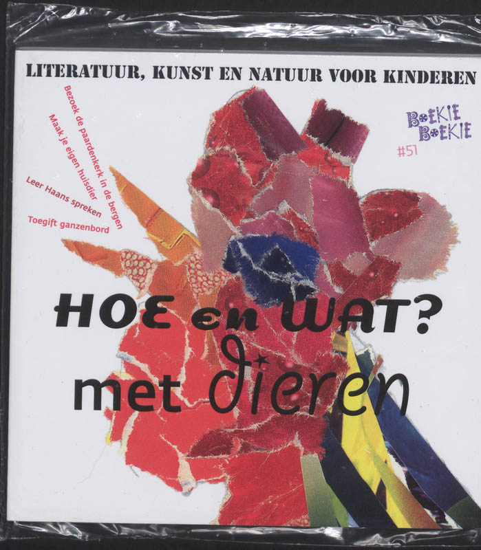 Omslag van Hoe en wat? met dieren