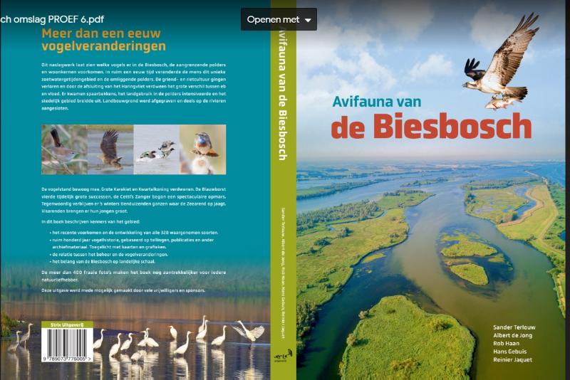 Omslag van Avifauna van de Biesbosch