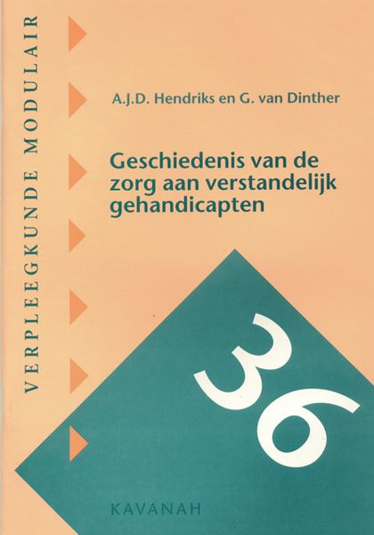 Omslag van Geschiedenis van de zorg aan verstandelijk gehandicapten