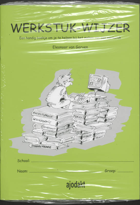 Omslag van Werkstuk-wijzer set 5 ex