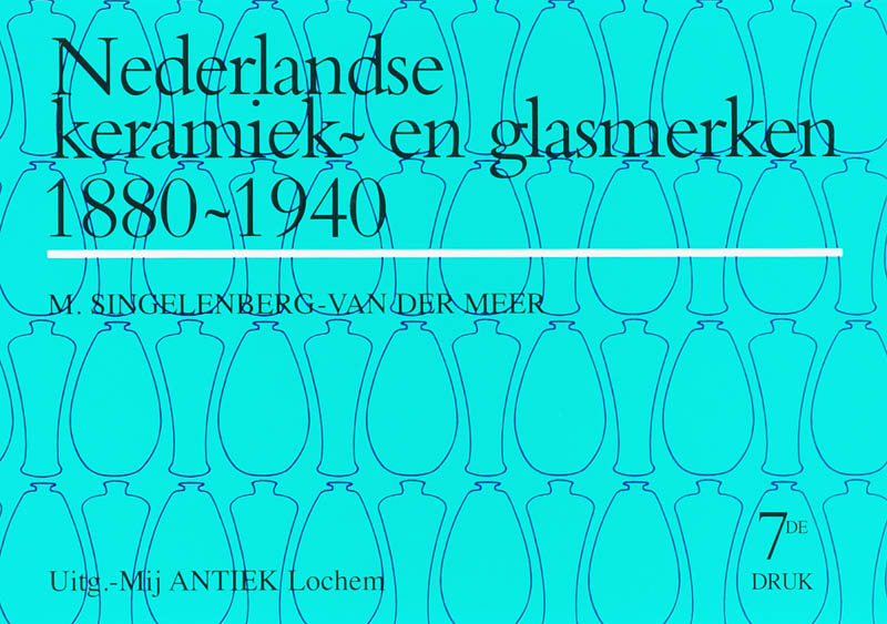 Omslag van Nederlandse Keramiek- en Glasmerken 1880-1940