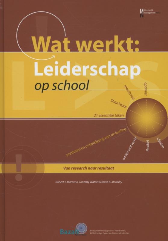 Omslag van Wat werkt: Leiderschap op school