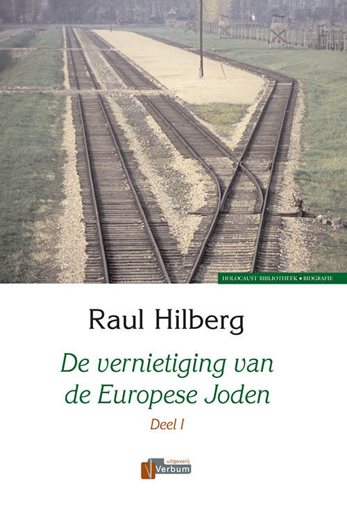 Omslag van De vernietiging van de Europese Joden 1939-1945
