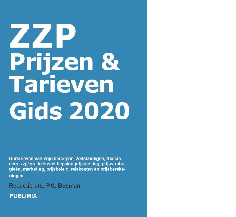 Omslag van ZZP prijzen & tarieven gids 2020
