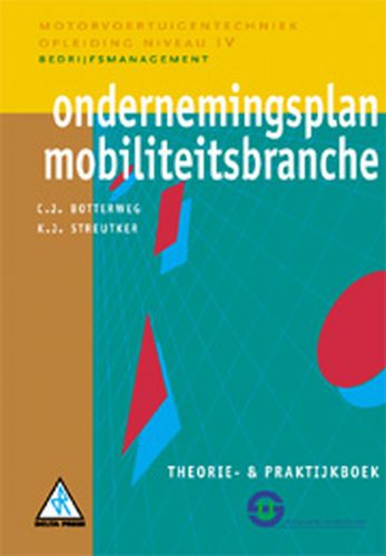 Omslag van Ondernemingsplan mobiliteitsbranche
