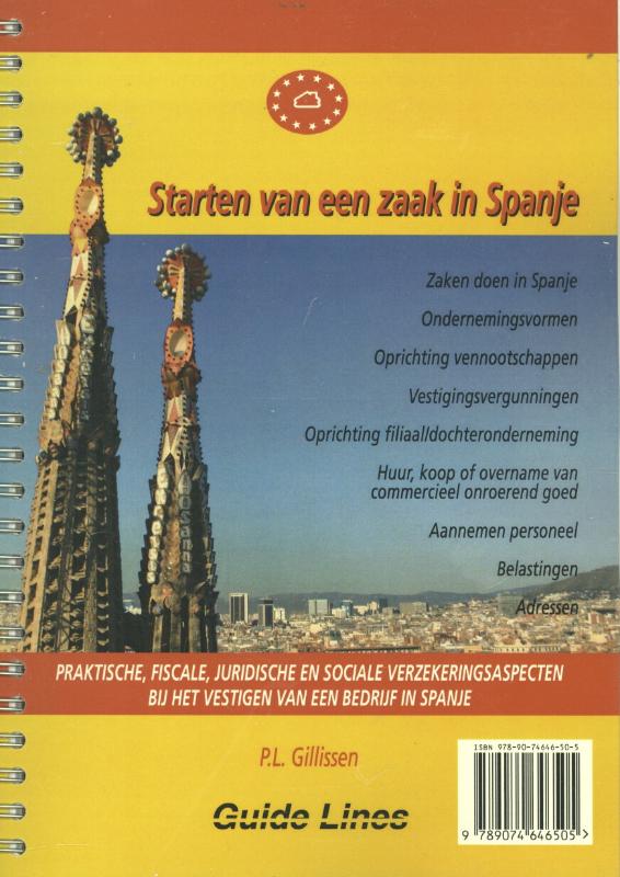 Omslag van Starten van een zaak in Spanje