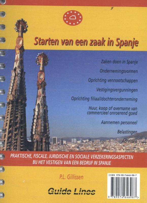 Omslag van Starten van een zaak in Spanje