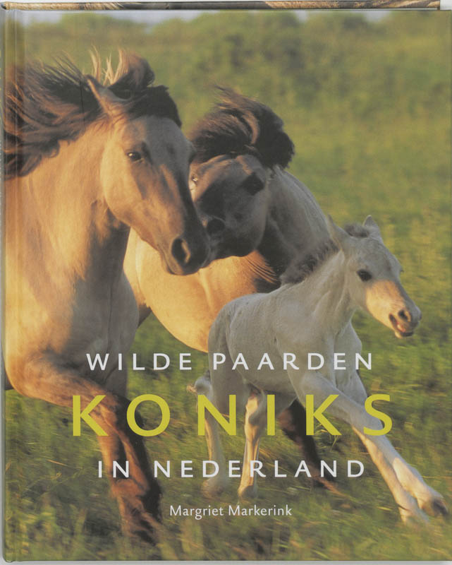 Omslag van Koniks, wilde paarden in Nederland