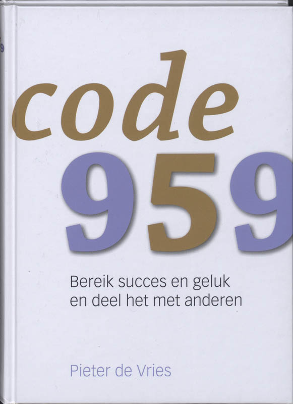 Omslag van Code 959