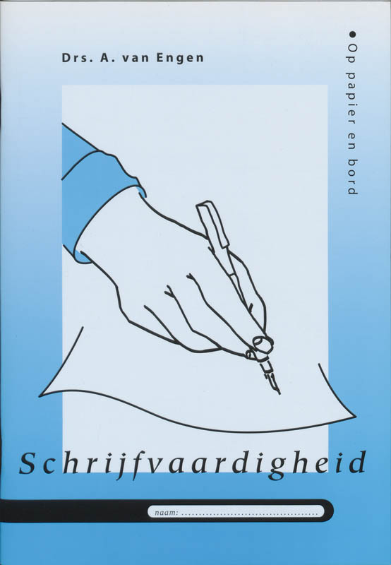 Omslag van Schrijfvaardigheid