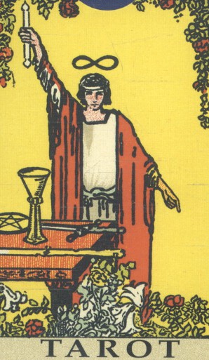 Omslag van Het klassieke tarotspel van A.E. Waite klein formaat - met Nederlandse tekst