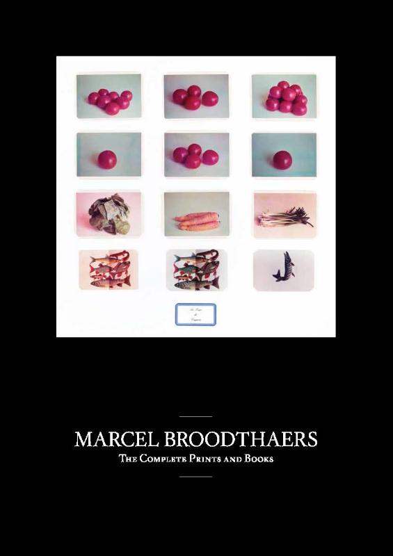 Omslag van Marcel Broodthaers