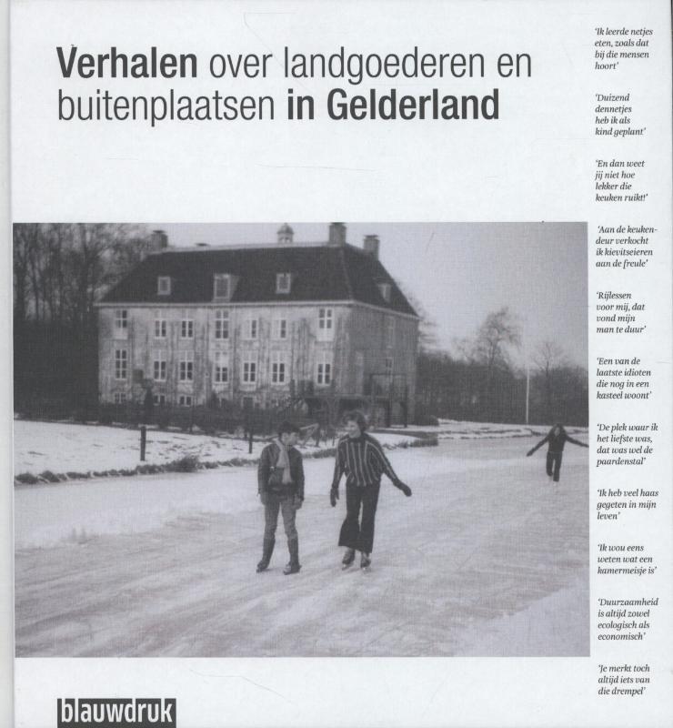 Omslag van Verhalen over landgoederen en buitenplaatsen in Gelderland