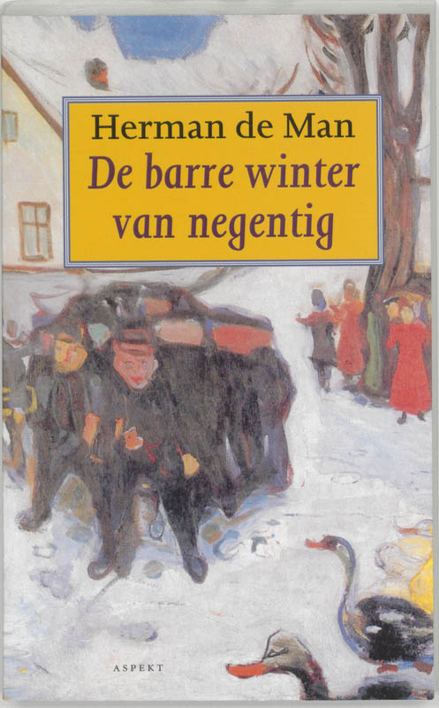 Omslag van De barre winter van negentig