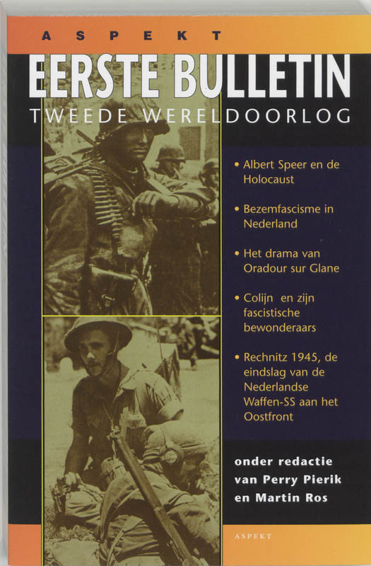 Omslag van Eerste bulletin van de Tweede Wereldoorlog