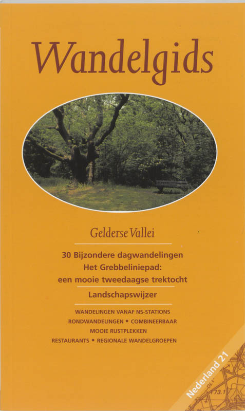 Omslag van Wandelgids voor Gelderse vallei
