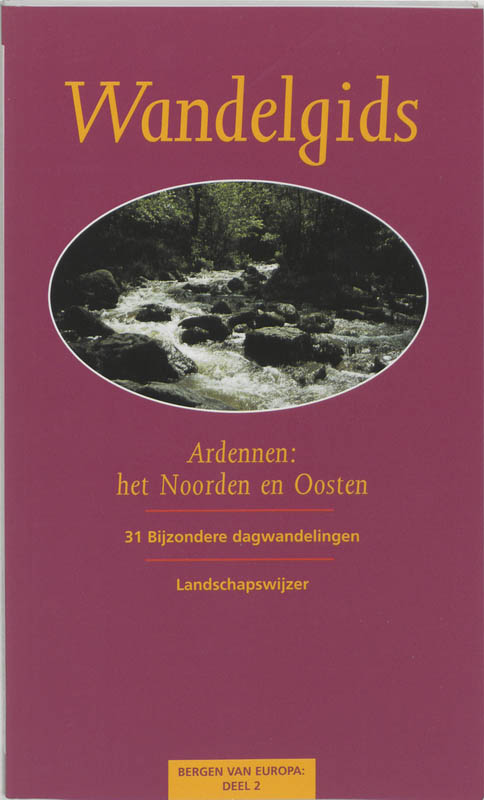 Omslag van Wandelgids voor de Ardennen Noorden en Oosten
